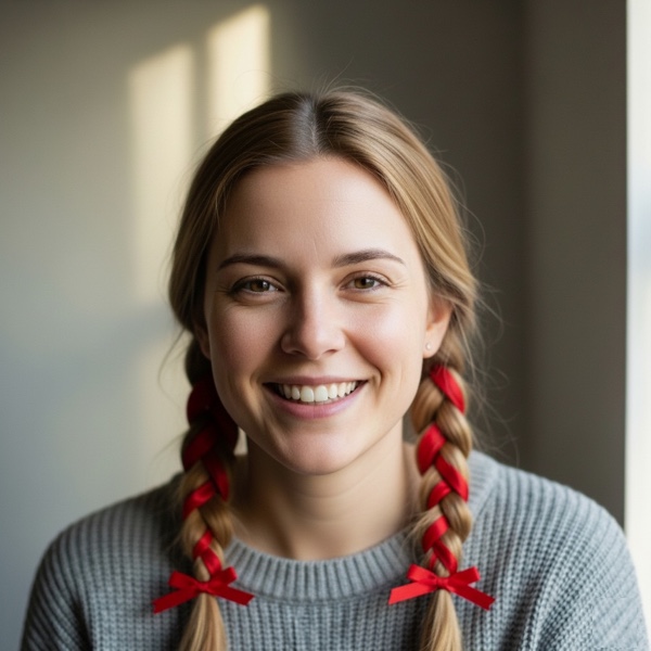 Candy Cane Braids hairstyle preview