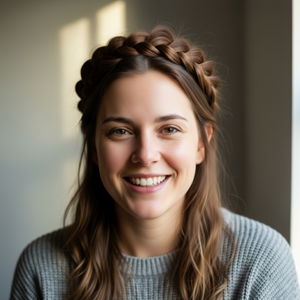 Crown Braid hairstyle preview