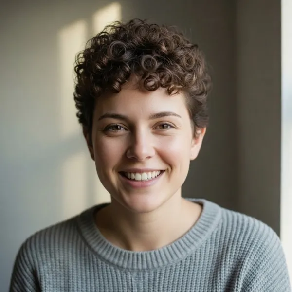 Curly Pixie