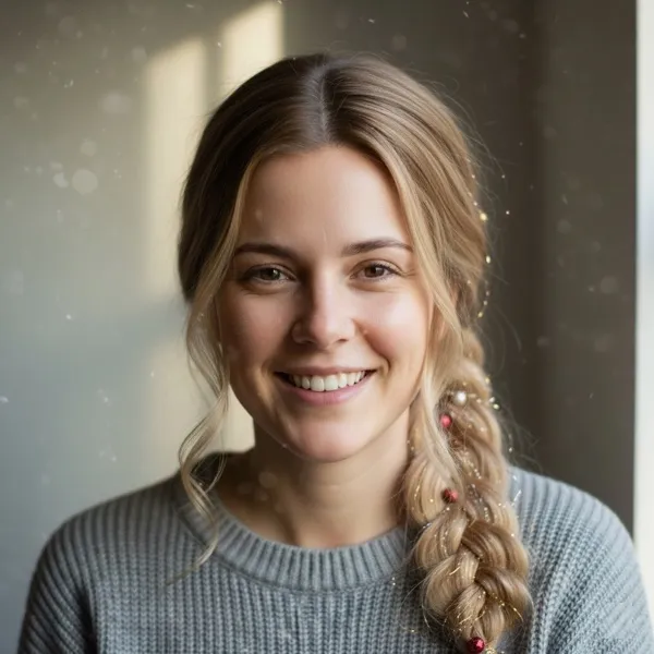Festive Fishtail Braid