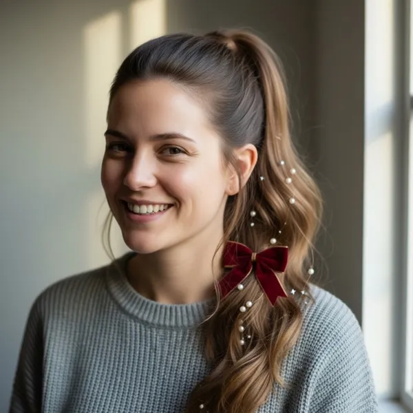 Festive Ponytail