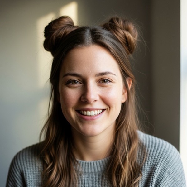 Space Buns hairstyle preview